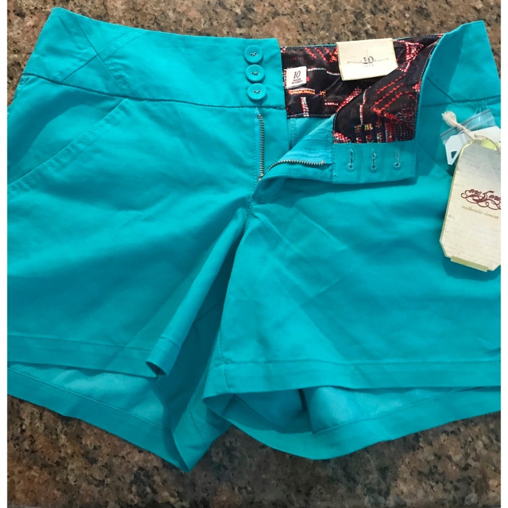 Teal/Blue shorts brand new size 10